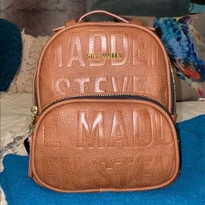 Steve Madden signature logo backpack